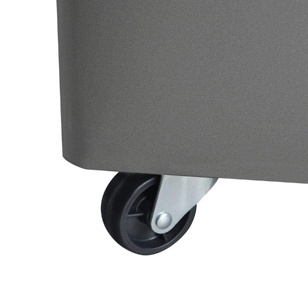 Haier Deep Freezer 335L Hard Top Convertible Double Door (Titanium)